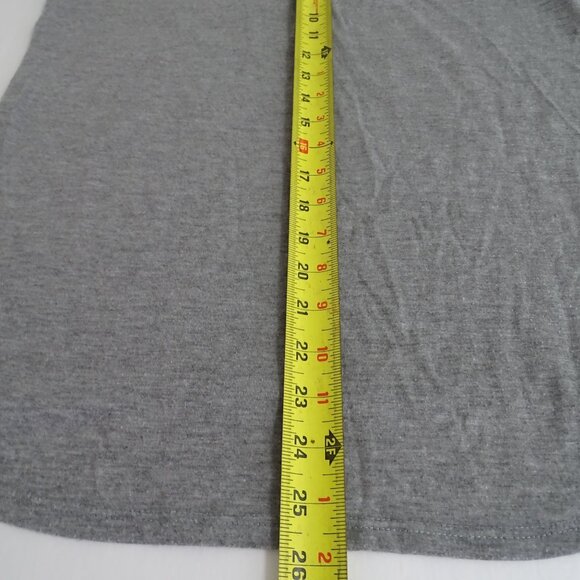 Disney Gray Minnie Mickey Mouse True Love Graphic Tee Women Juniors Size L 11-13 - Picture 7 of 7
